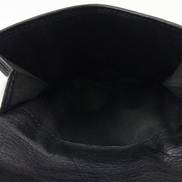 AUTH BVLGARI W Hook Wallet Colleesione Leather ~ PVC - Picture 6 of 7